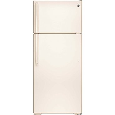 GE GIE18GTHCC 17.5 Cu. Ft. Top-Freezer Refrigerator (Bisque)