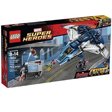 LEGO Superheroes The Quinjet City Chase (76032)