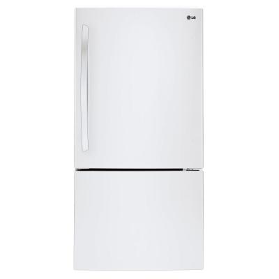 LG LBC24360SW 33" Freestanding Refrigerator (Smooth White)