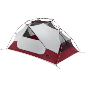 MSR Elixir 2 Backpacking Tent, Red