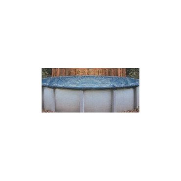 24' Round Above Ground Swimming Pool Leaf Net Winter Cover - 2 Year Warranty