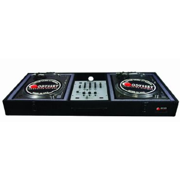 CBM10E ODYSSEY Economy Battle Mode Pro DJ Turntable Mixer Coffin - Black