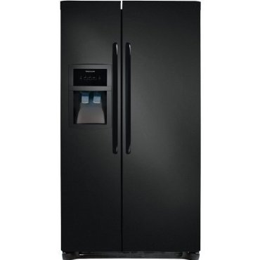 Frigidaire FFHS2622MB 26 Cu. Ft. Side-By-Side Refrigerator (Black)
