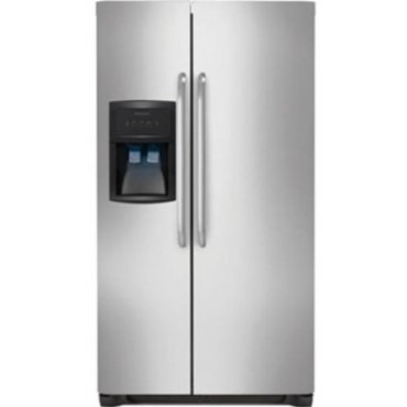 Frigidaire FFHS2622MS 36 26 cu. ft. Side-by-Side Refrigerator (Stainless Steel)