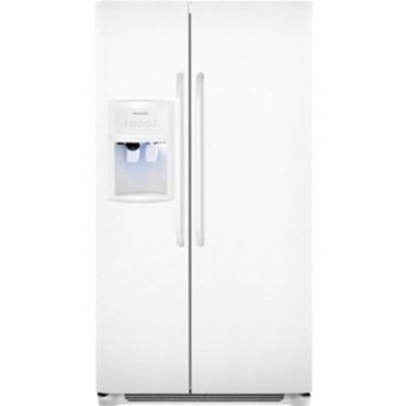 Frigidaire FFHS2622MW 26 Cu. Ft. Side-By-Side Refrigerator (White)