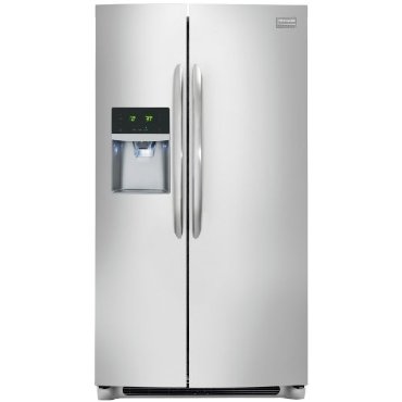 Frigidaire Gallery FGHC2331PF 36" 23 Cu.Ft. Counter-Depth Side-By-Side Refrigerator (Smudge Proof Stainless Steel)