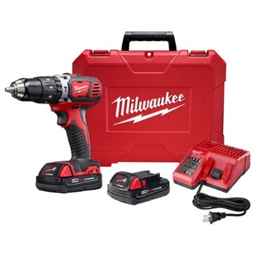 Milwaukee 2607-22CT M18 RedLithium 1/2 Hammer Drill/Driver Kit with Case
