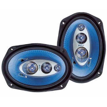 Pyle PL6984BL 6 x 9 400-Watt 4-Way Speakers