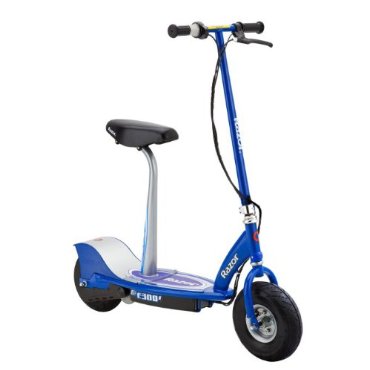 Razor E300S Seated Electric Scooter (Blue)