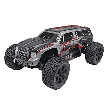 Redcat Racing Blackout XTE Waterproof 1/10 Scale RTR Monster Truck (Silver/Red)