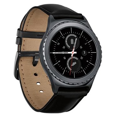 Samsung Gear S2 Classic Android Smartwatch (Black, SM-R7320ZKAXAR)