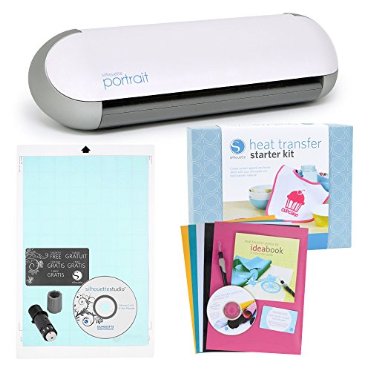 Silhouette Portrait Cutting Tool with Heat Transfer Starter Bundle