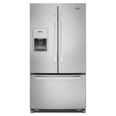 Whirlpool Gold GI0FSAXVY 36 Counter-Depth French Door 20 cu. ft. Refrigerator (Monochromatic Stainless Steel)