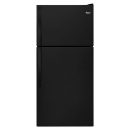 Whirlpool WRT318FZDB 30" Top-Freezer 18.2 cu. ft. Refrigerator (Black)