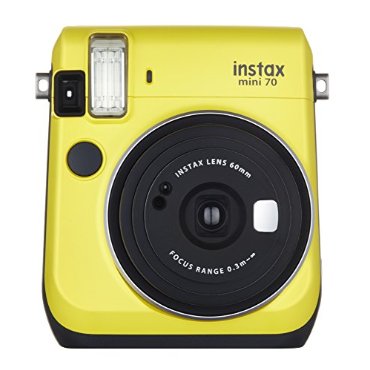Fujifilm Instax Mini 70 - Yellow Instant Film Camera (Yellow)