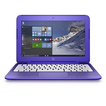 HP Stream 11 11-r020nr Laptop (Intel Celeron, 2 GB RAM, 32 GB SSD, Violet Purple) with Office 365 Personal for One Year
