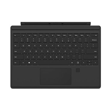 Microsoft Surface Pro 4 Type Cover with Fingerprint ID (Black)