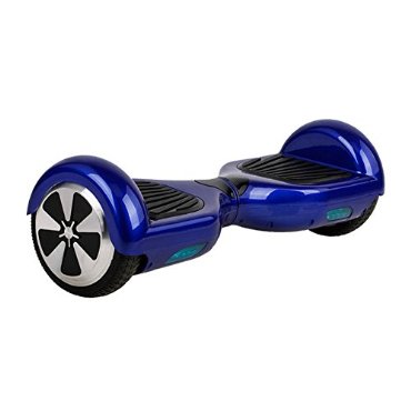 Self Balancing Scooter, Hoverboard, Driftboard, Electronic Scooter, Mini Segway with LED Lights (Blue)