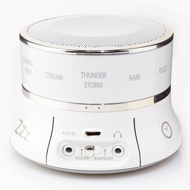 Tranquil Moments Wireless Bluetooth Bedside Speaker & Sleep Sounds (White or Grey)