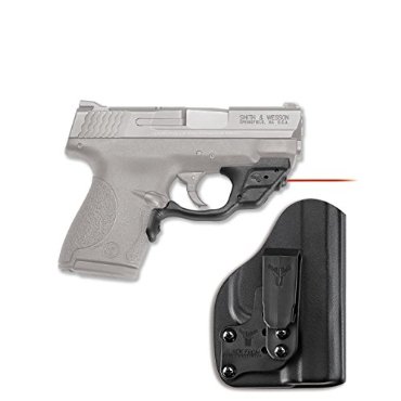 Crimson Trace Smith & Wesson M&P Shield Laser w / IWB Holster (LG-489-HBT)