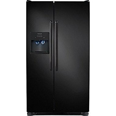Frigidaire FFSS2614QE 26.0 Cu. Ft. Side-By-Side Refrigerator (Ebony Black)