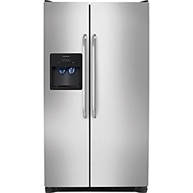 Frigidaire FFSS2614QS 36" 25.6 cu. ft. Side by Side Refrigerator (Stainless Steel)