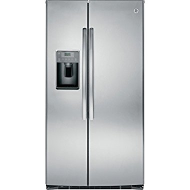GE GSE25HSHSS 25.4 Cu. Ft. Side-By-Side Refrigerator (Stainless Steel)