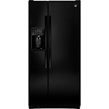 GE GSS23HGHBB 22.5 Cu. Ft. Side-By-Side Refrigerator (Black)