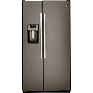 GE GSS25GMHES 36" Side-By-Side Refrigerator (Slate)
