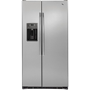 GE GZS22DSJSS 21.9 Cu. Ft. Counter Depth Side-by-Side Refrigerator (Stainless Steel)