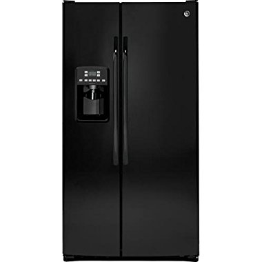 Hotpoint HSS25ATHBB 25.4 Cu. Ft. Black Side-By-Side Refrigerator