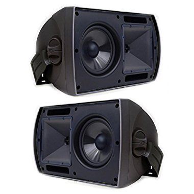 Klipsch AW-650 6.5 Reference Series Outdoor Loudspeaker (Black, Pair)
