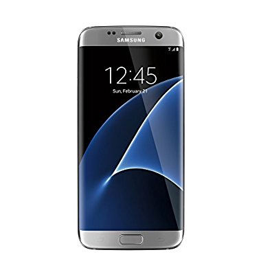 Samsung Galaxy S7 Edge 32 GB Unlocked Phone - G935FD Dual SIM - International Version - Titanium Silver