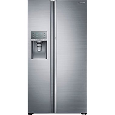 Samsung RH22H9010SR 36 Counter Depth Side-by-Side Refrigerator with 21.5 cu. ft. Capacity, Food ShowCase (Stainless Steel)