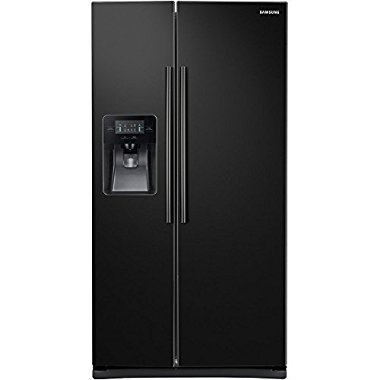Samsung RS25J500DBC 25.0 Cu. Ft.Side-by-Side Refrigerator (Black)
