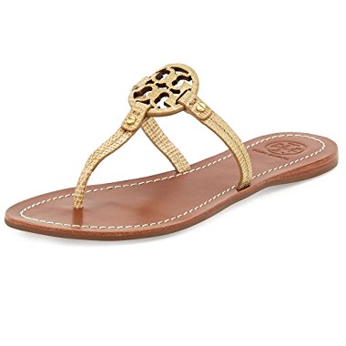 Tory Burch Mini Miller Leather Sandal (2 Color Options)