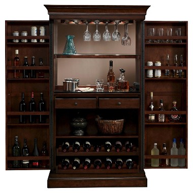 Angelina Wine Cabinet from American Heritage (Navajo)