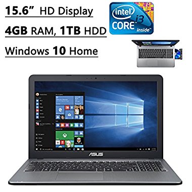 Asus X540LA-SI30205P 15.6 Laptop (Intel Core i3, 4GB Memory,1TB Hard Drive, Windows 10 Home)