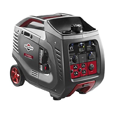 Briggs & Stratton 30545 P3000 PowerSmart Series Portable 3000-Watt Inverter Generator with (4) 120-Volt AC Outlets and (1) 12-Volt DC Outlet