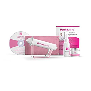 Dermawand Deluxe Skin Quench Retail Kit with DermaVital Preface Treatment, VermaVital Skin Quench, Bag, & Guide