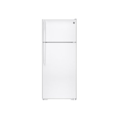 GE GAS18PGJWW Freestanding Top Freezer 17.5 cu. ft. Refrigerator (White)