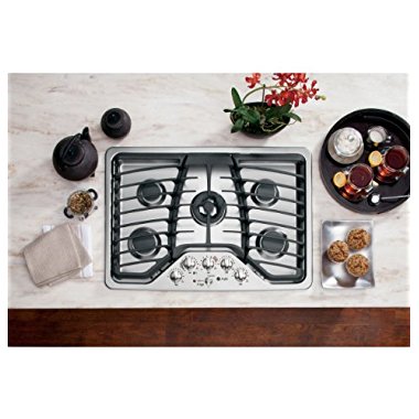 GE PGP959SETSS Profile 30 Stainless Steel Gas Sealed Burner Cooktop