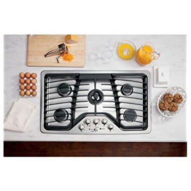 GE Profile PGP986SETSS 36" Stainless Steel Gas Sealed Burner Cooktop