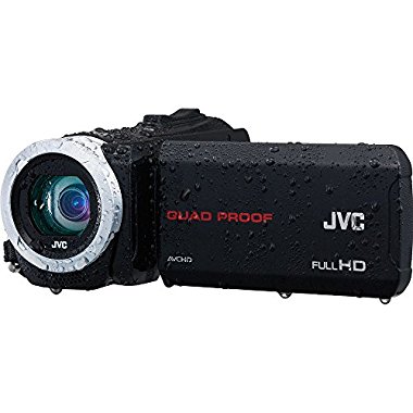 JVC Everio GZ-R70 Quad Proof Full HD Digital Video Camera Camcorder (Black)
