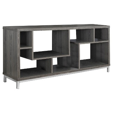 Monarch Specialties I 60 TV Stand, Dark Taupe (2578)