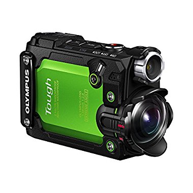 Olympus Stylus TG-Tracker 4K Action Cam Waterproof / Shockproof Camera (Green)