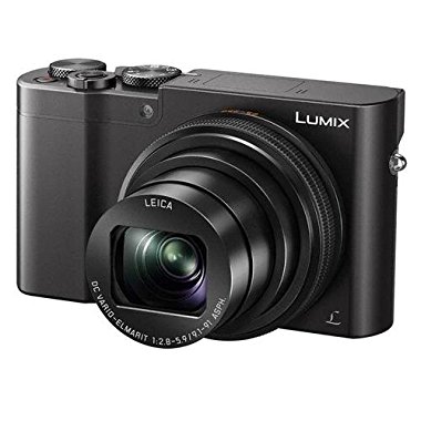 Panasonic Lumix DMC-ZS100 Camera, 20.1MP 4K Video, WiFi, Leica DC Lens with 10X Zoom (Black)