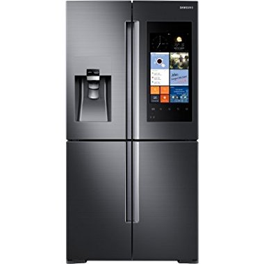 Samsung RF22K9581SG 36" Family Hub 4-Door Flex 22 cu. ft. Counter-Depth French Door Refrigerator