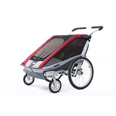 Thule Chariot Cougar 2 Stroller (Red)