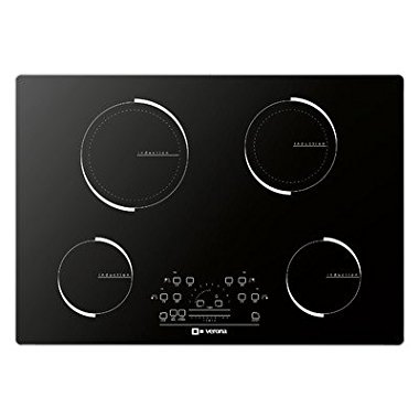 Verona VECTIM304 30" Electric Induction 4 Element Cooktop with Slide Touch Controls